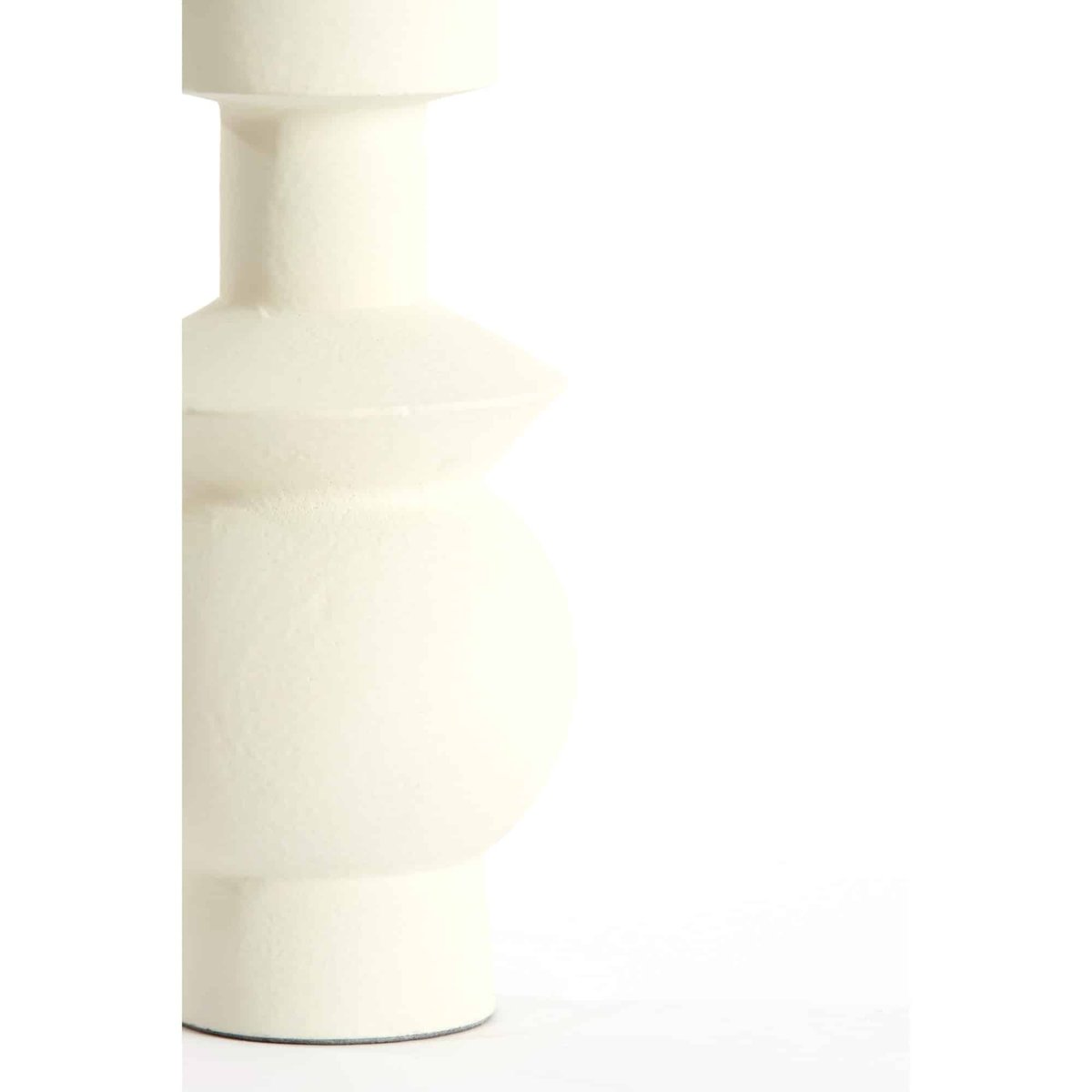 Base De La Lampe Métal ESINO crème, LIGHT & LIVING