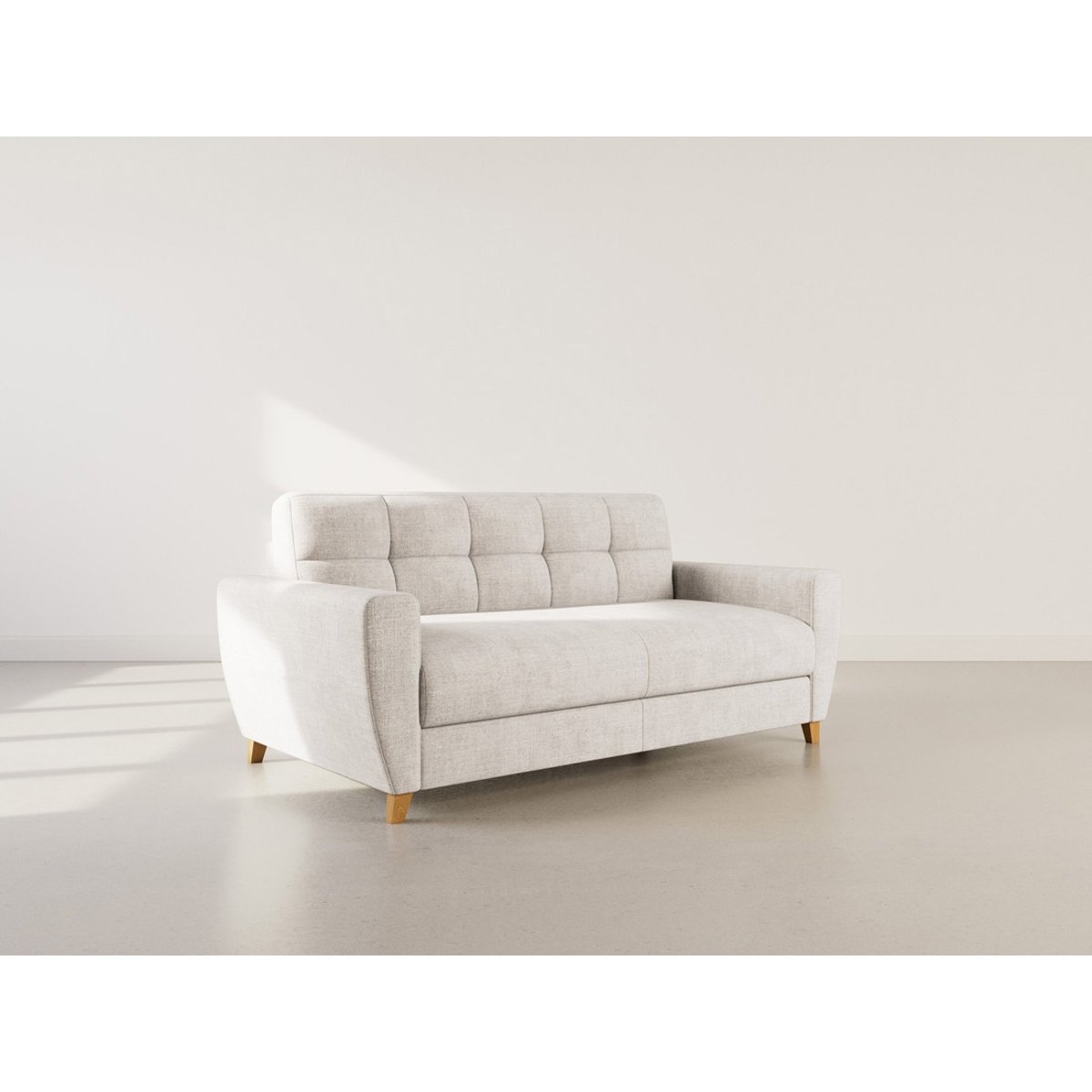 Lit - THIBAULT beige, BEST MOBILIER