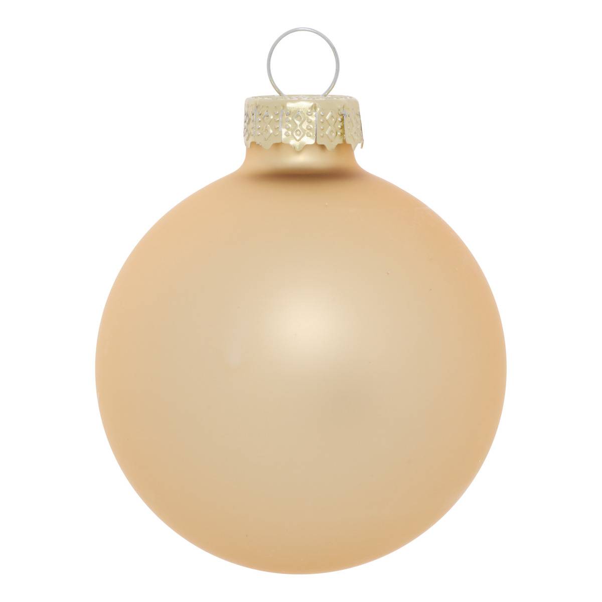Kit de 10 boules de Noël en verre or D. 60 mm multicolore, FEERIC LIGHTS & CHRISTMAS