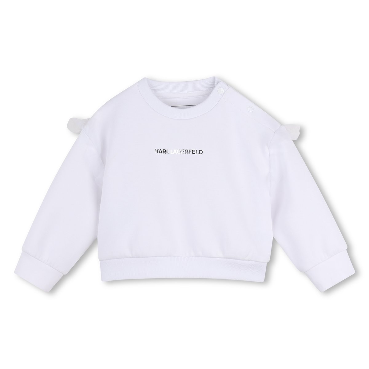 Ensemble sweat et jupe blanc, KARL LAGERFELD KIDS