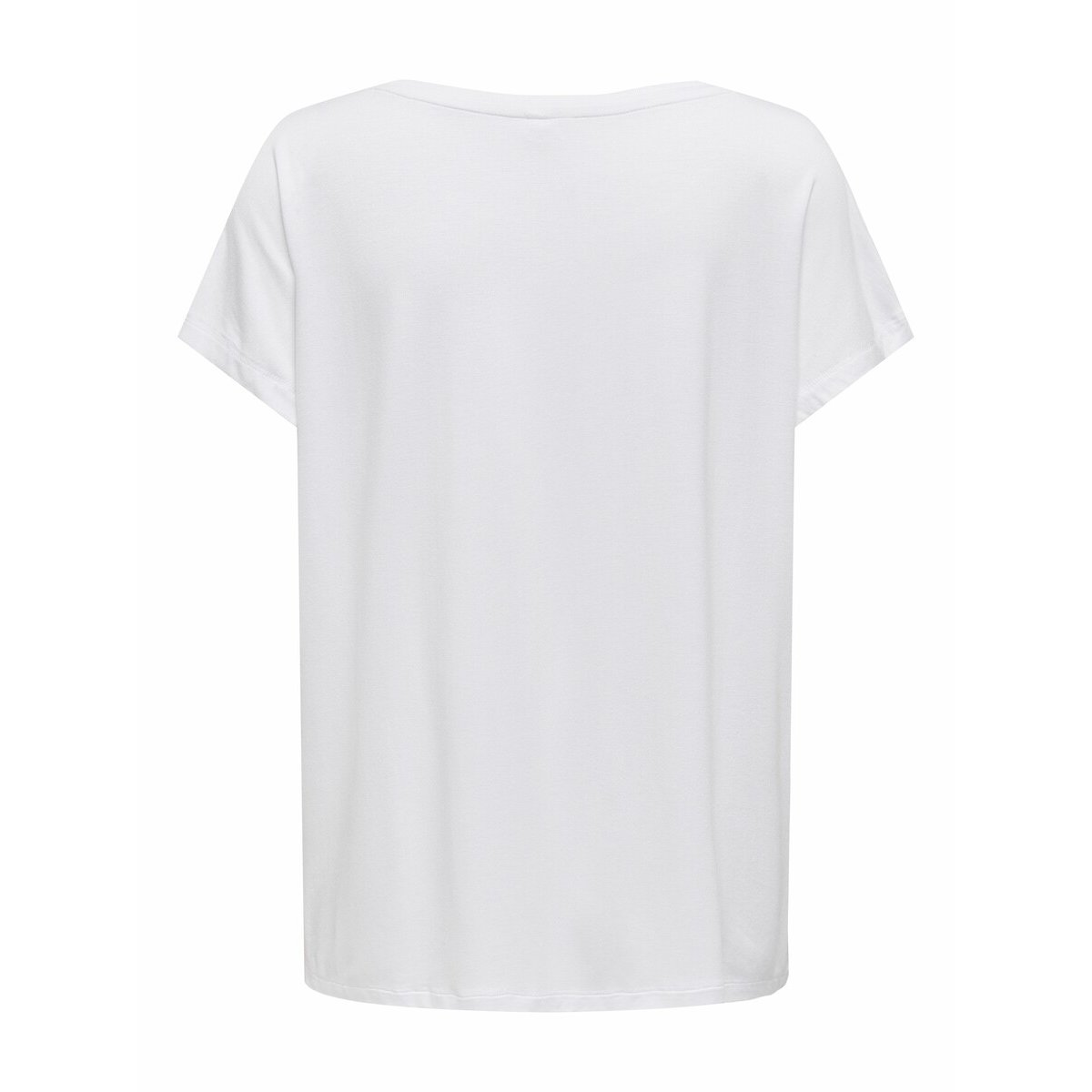 Crew Neck T-Shirt with Short Sleeves white, ONLY PLAY