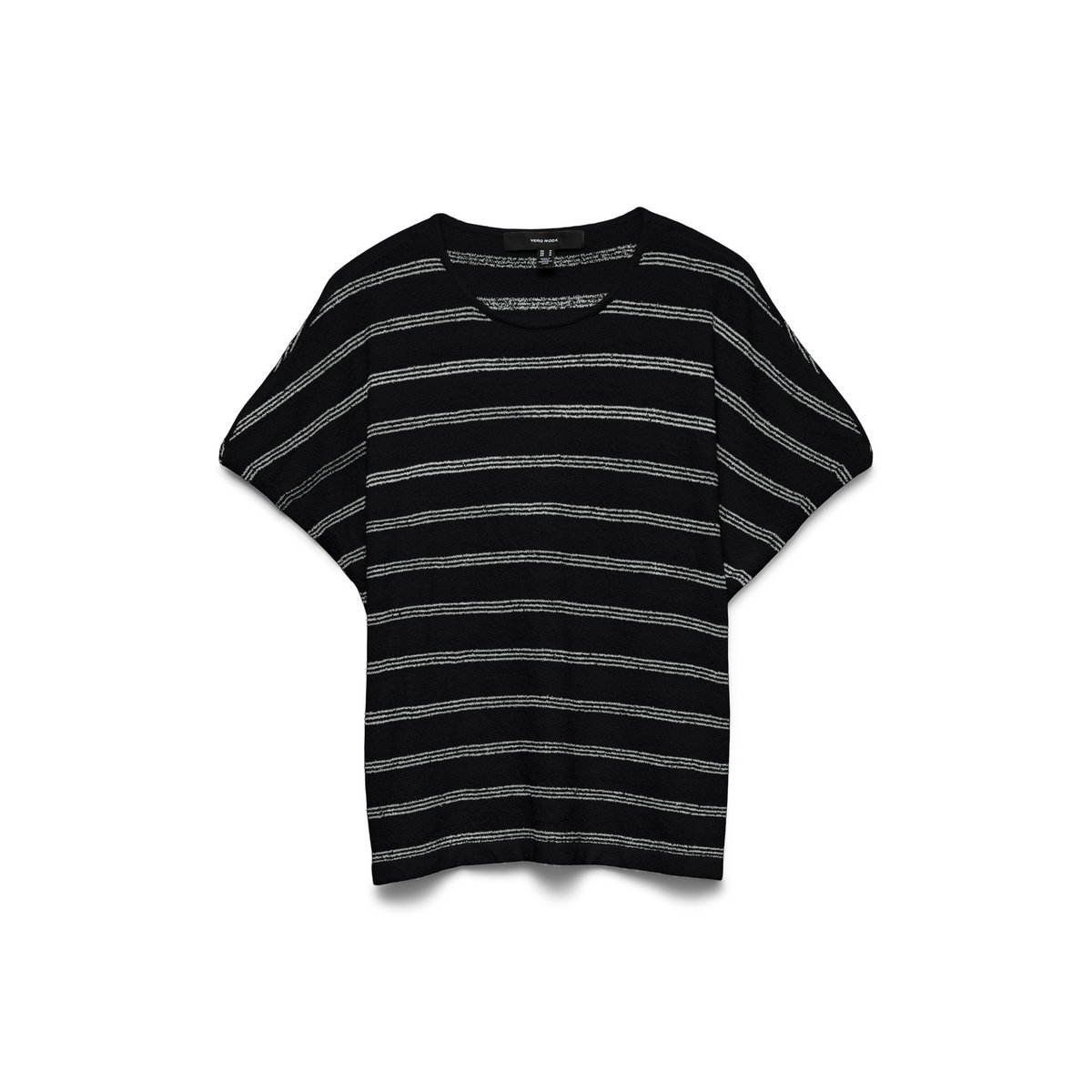T-Shirt En Maille noire - black, VERO MODA