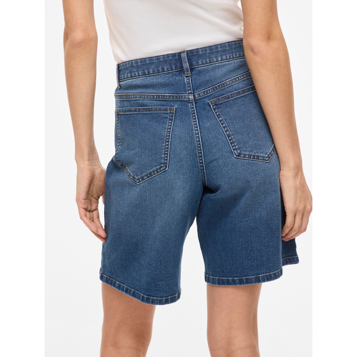 Bermuda bleu - medium blue denim1, VILA