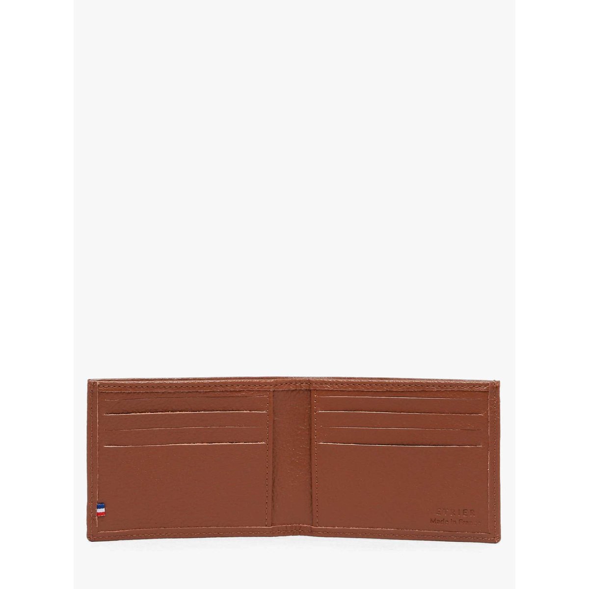 Porte-cartes cuir camel, ETRIER