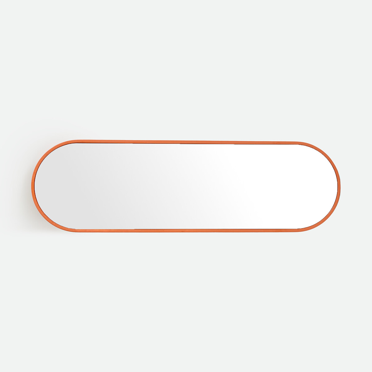 Miroir mural ovale, longueur 30 x hauteur 100 cm, IODUS orange, LA REDOUTE INTERIEURS