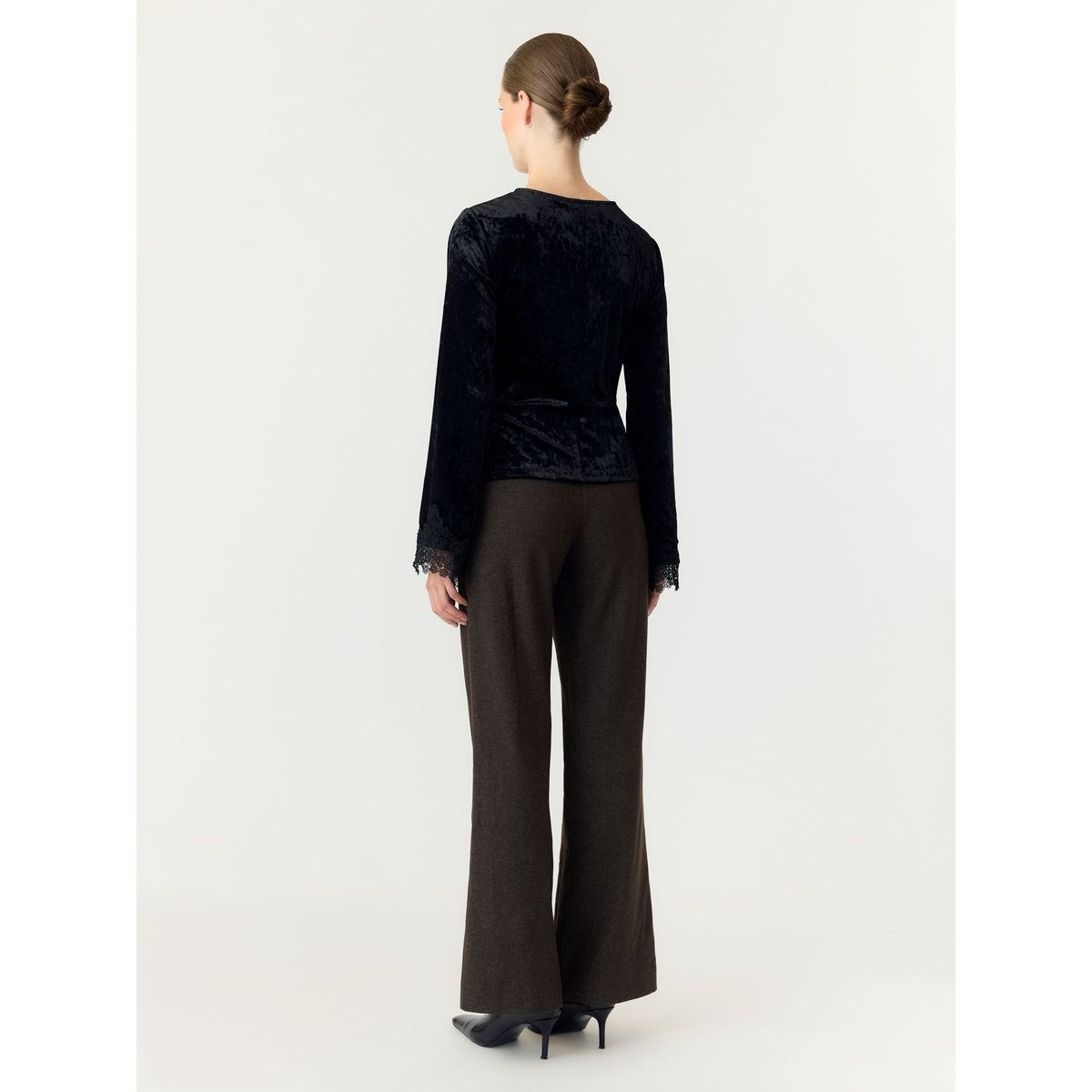 Top noir - black1, YAS
