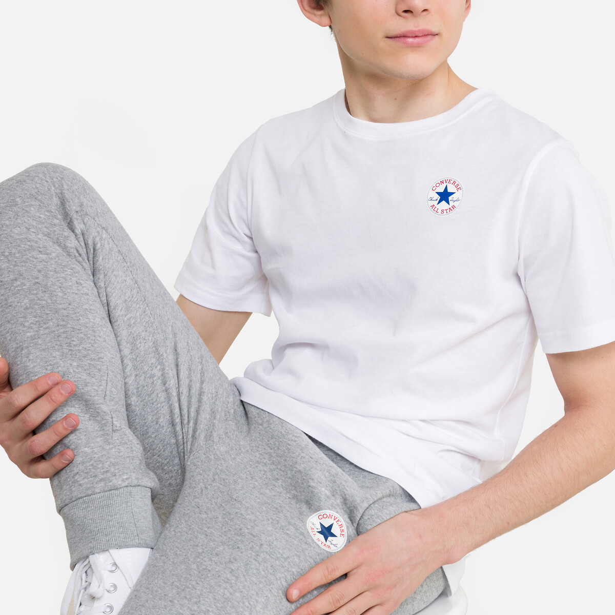 Short Sleeve T-Shirt white, CONVERSE