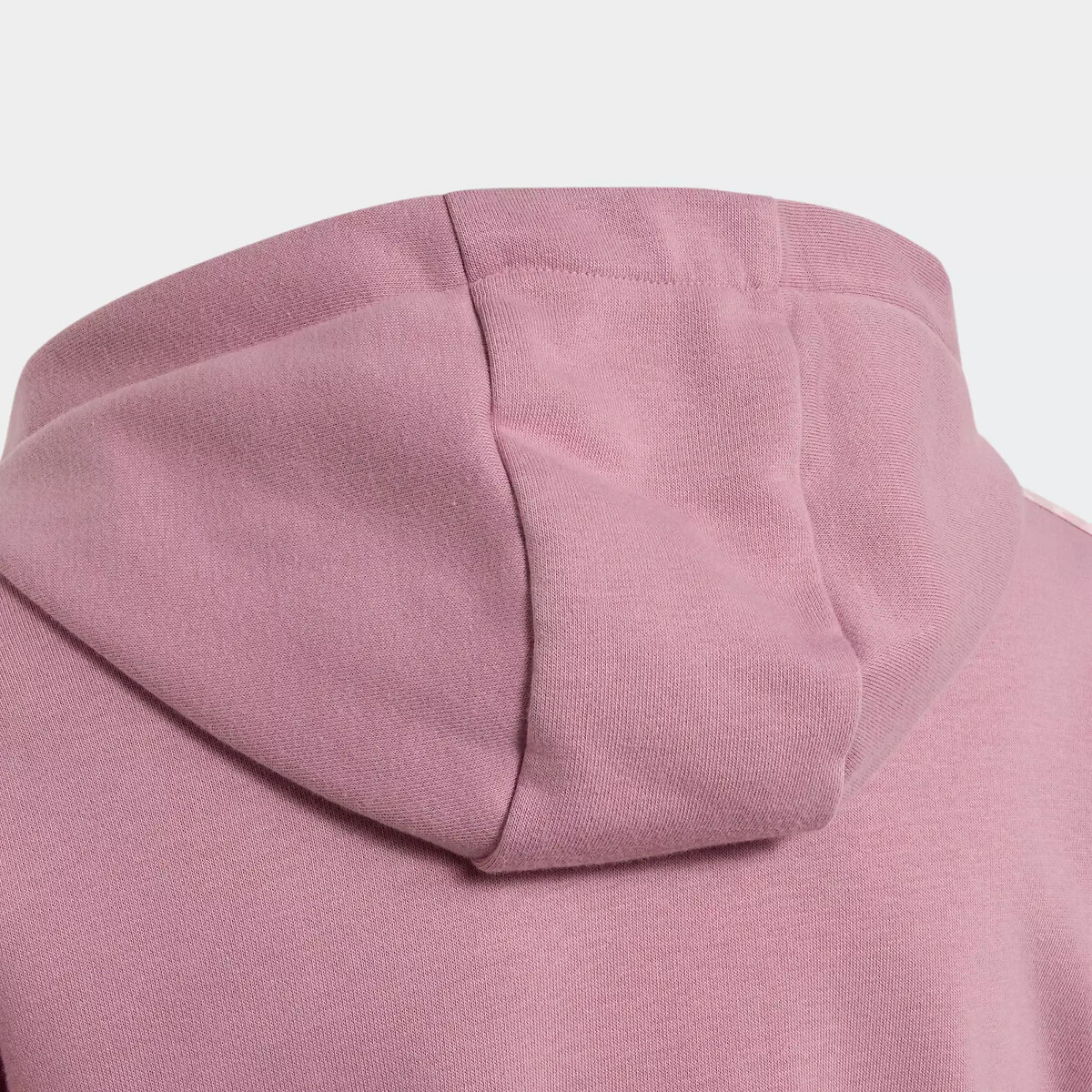 Hoodie met ritssluiting, 3 strepen, ESSENTIALS mauve , ADIDAS SPORTSWEAR