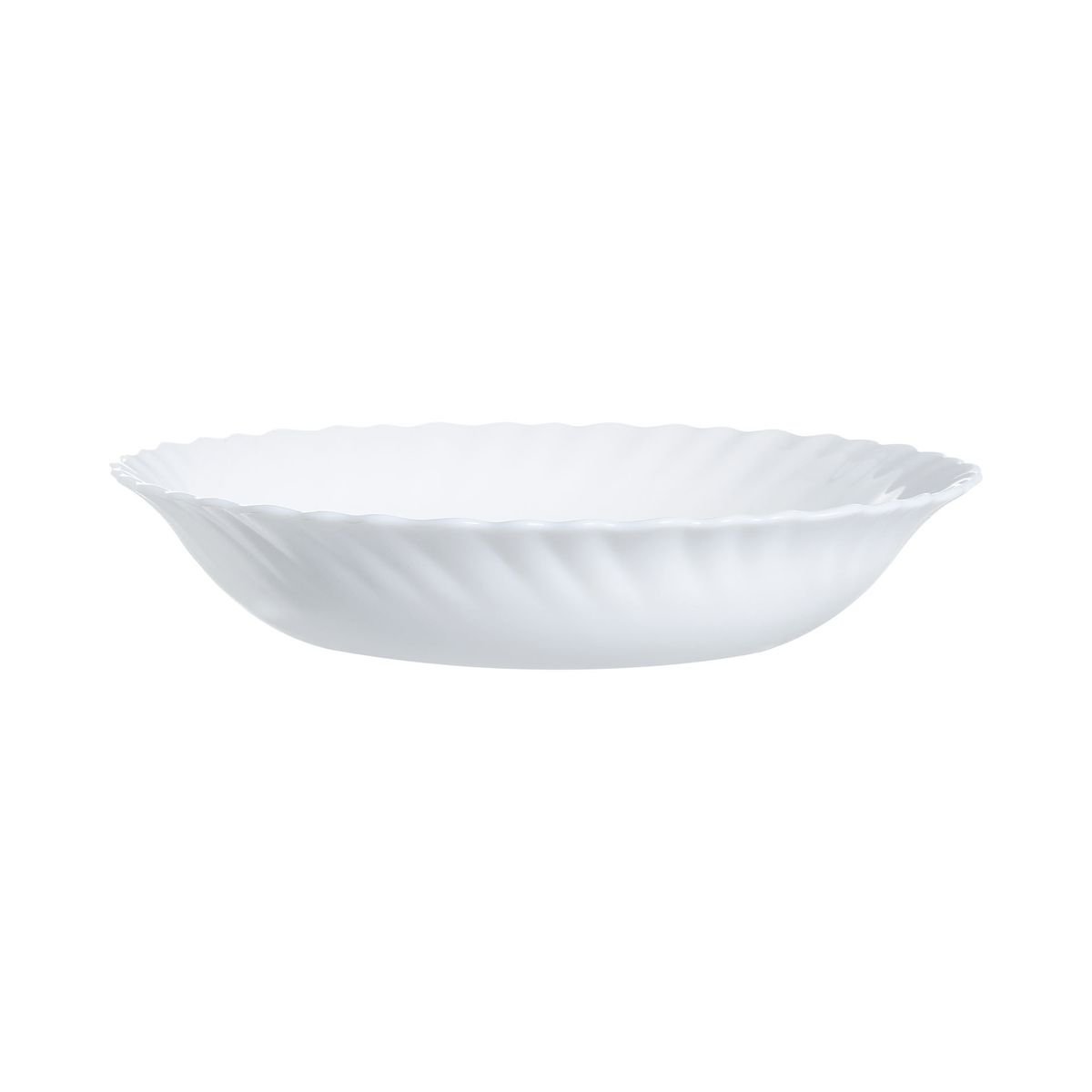 Plat blanc 28cm -FESTON blanc, LUMINARC