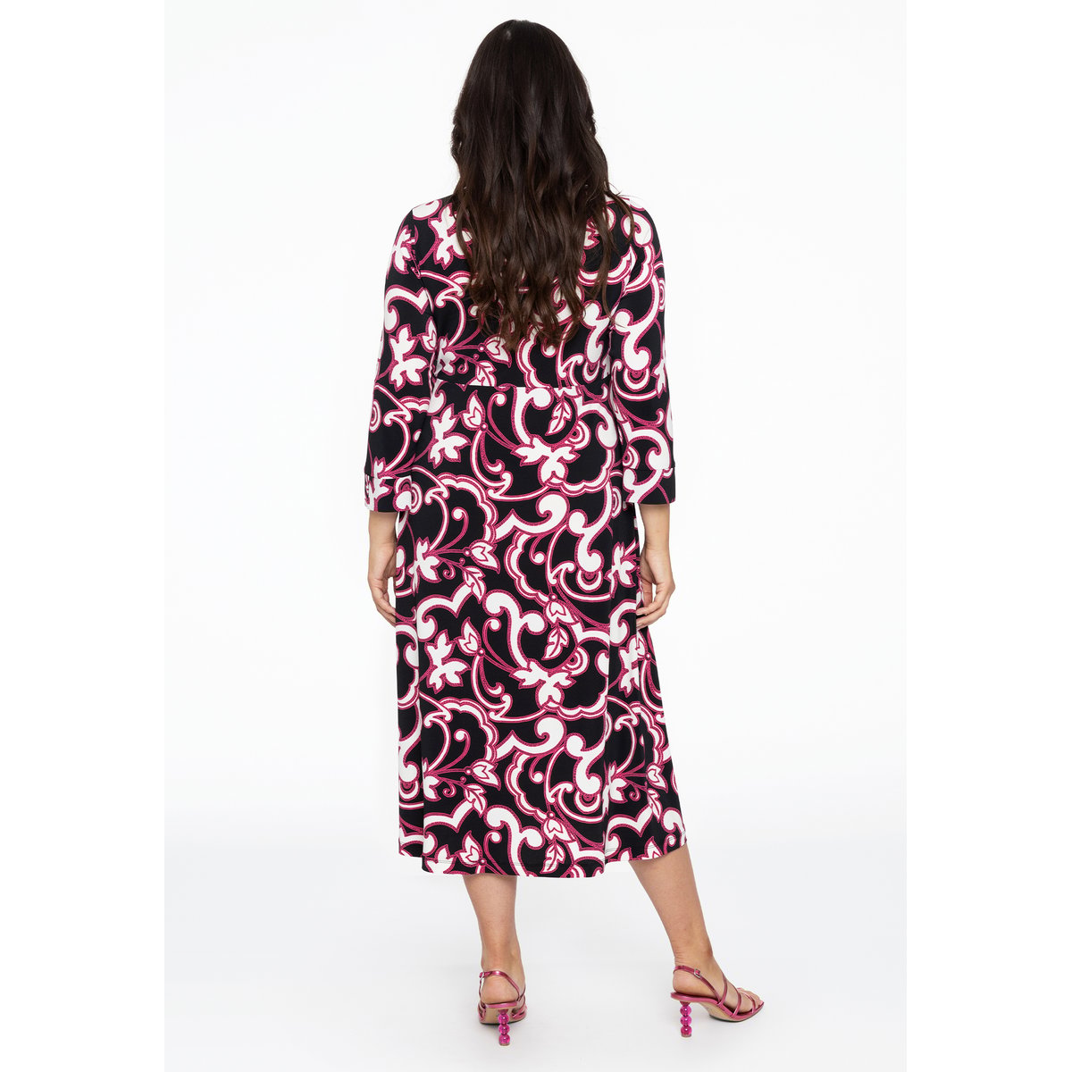 Robe imprimé / imprimée noir, YOEK