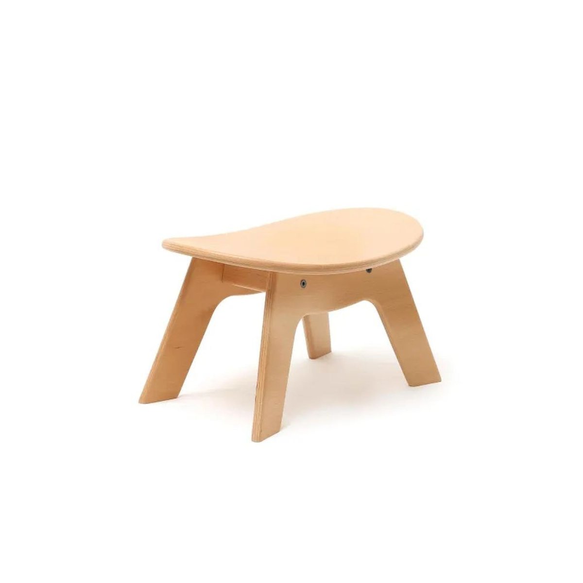 Tabouret enfant en bois Hiro Stool bois clair, CHARLIE CRANE