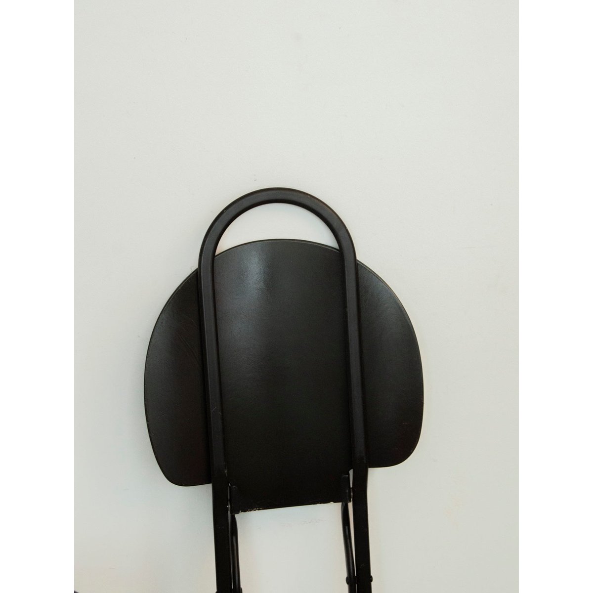 Lot de 2 chaises pliantes en métal Alma N°1298 - Bon état marron, DEBONGOUT