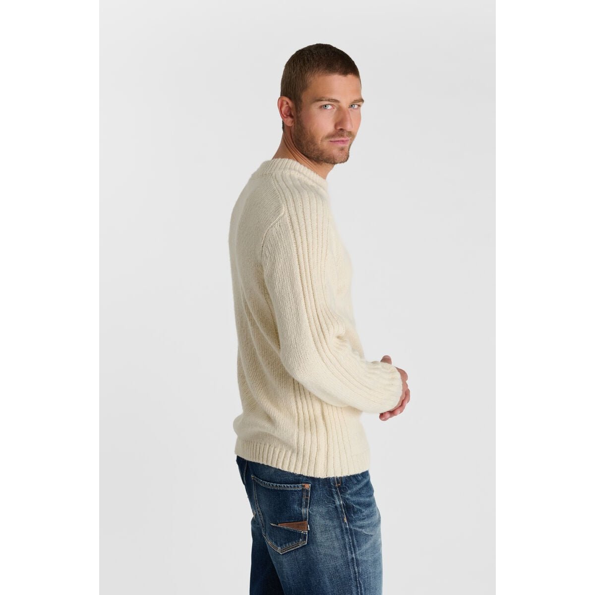 Pull TINO cream, LE TEMPS DES CERISES