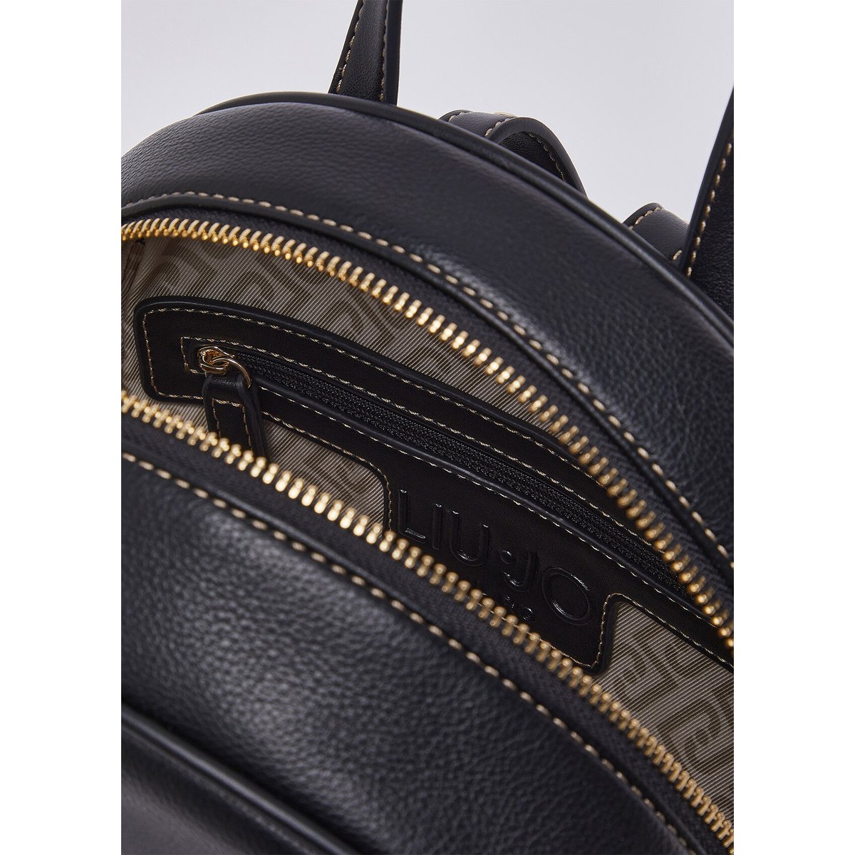 Sac à dos avec logo noir, LIU JO