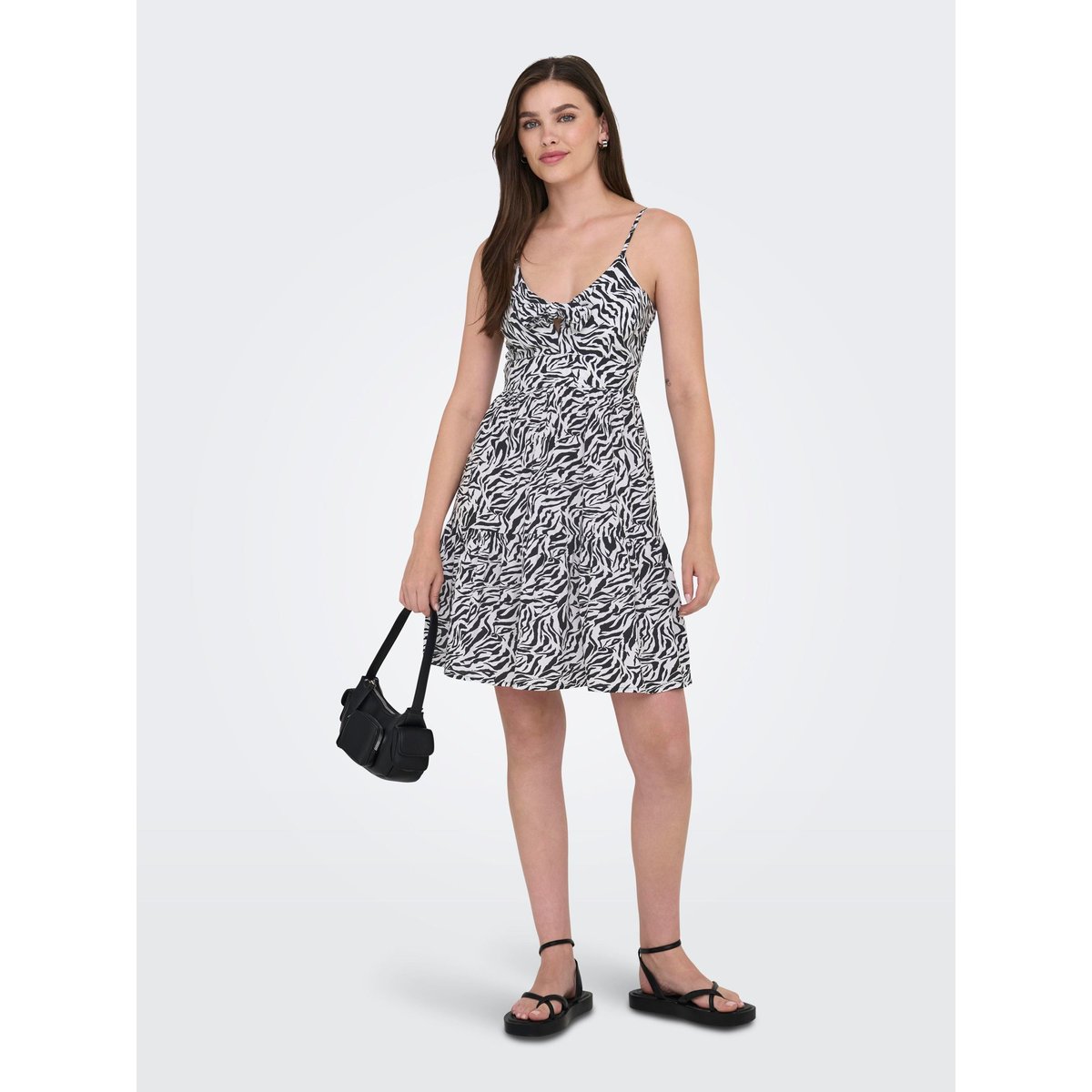 Robe noire - black, ONLY