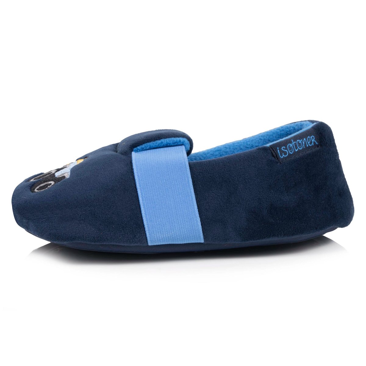 Chaussons Mocassins bleu, ISOTONER