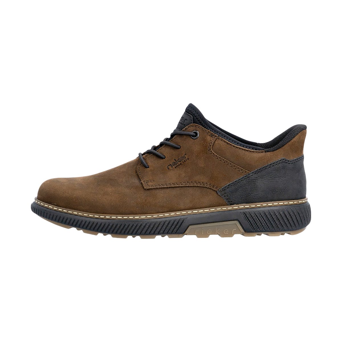 Basket Basse à Lacets Rgd marron, RIEKER