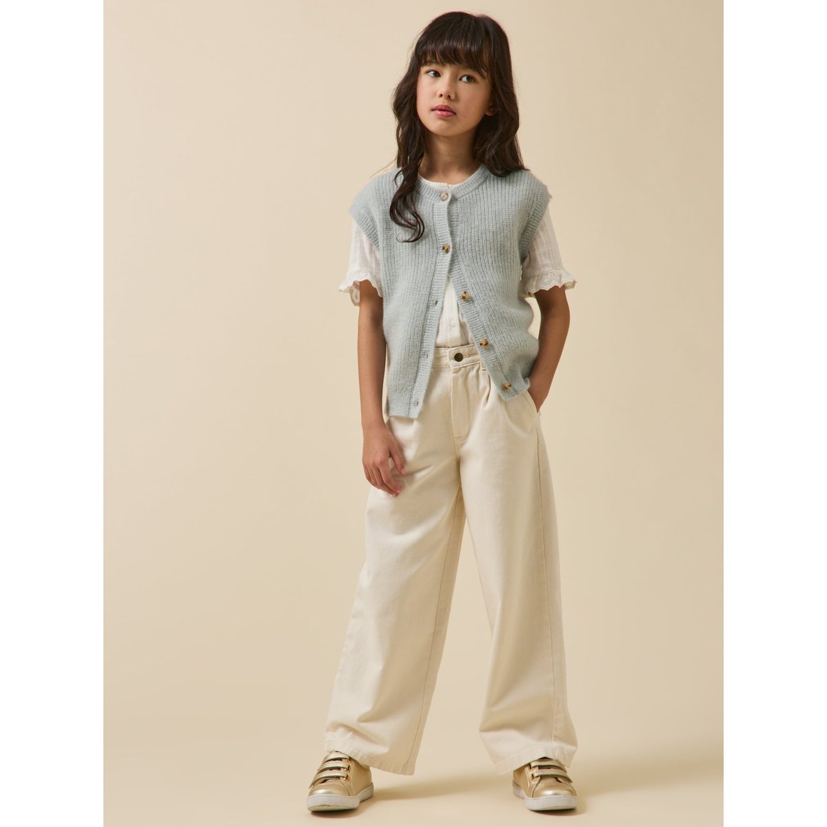 Cardigan laine et mohair vert d'eau, CYRILLUS
