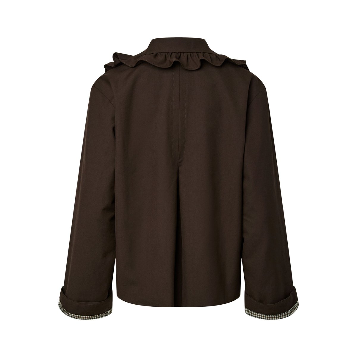 Trench marron - coffee bean1, YAS