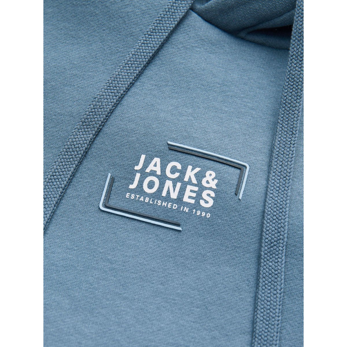Sweat à capuche bleu, JACK & JONES