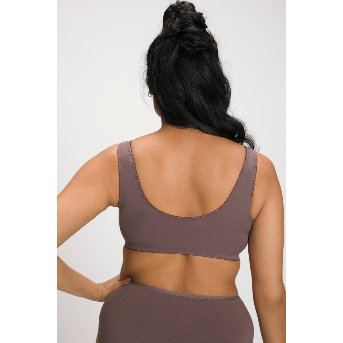 Brassière avec fermeture sur le devant terre, ULLA POPKEN