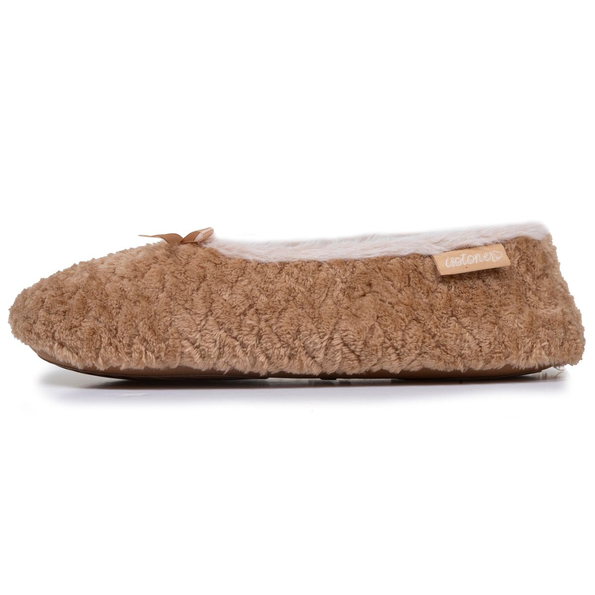 Chaussons extra-light Ballerines beige, ISOTONER