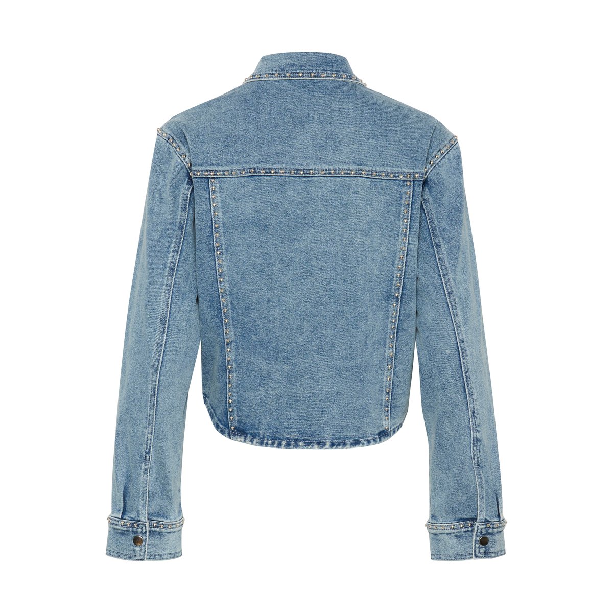 Denim shirt bleu washed blue denim, KAFFE