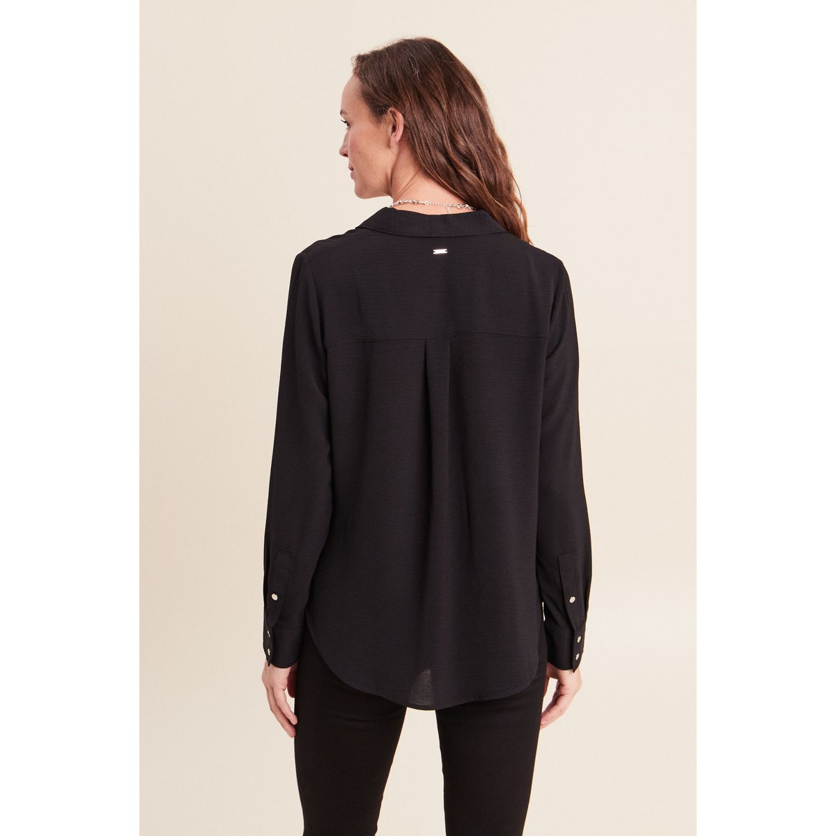Chemise manches longues noir, BREAL