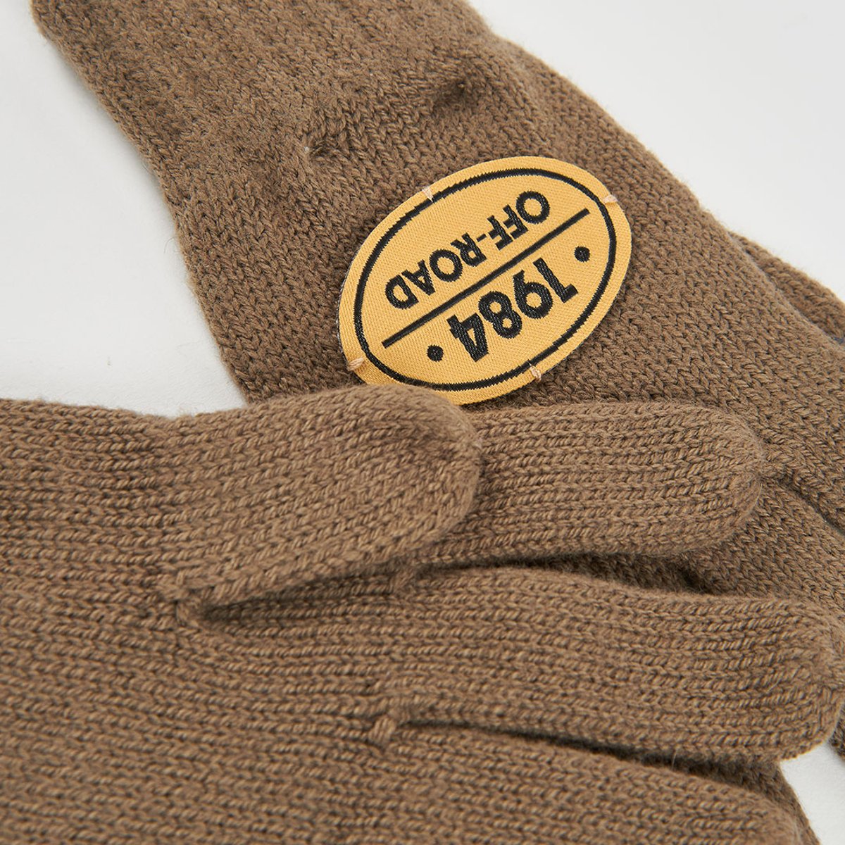 Gants bébé avec écussons bleu, BOBOLI