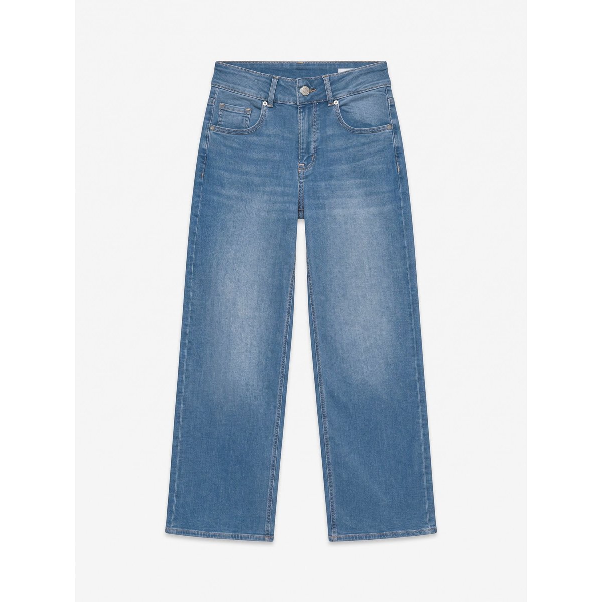Jean À Coupe Large light blue denim, VERO MODA