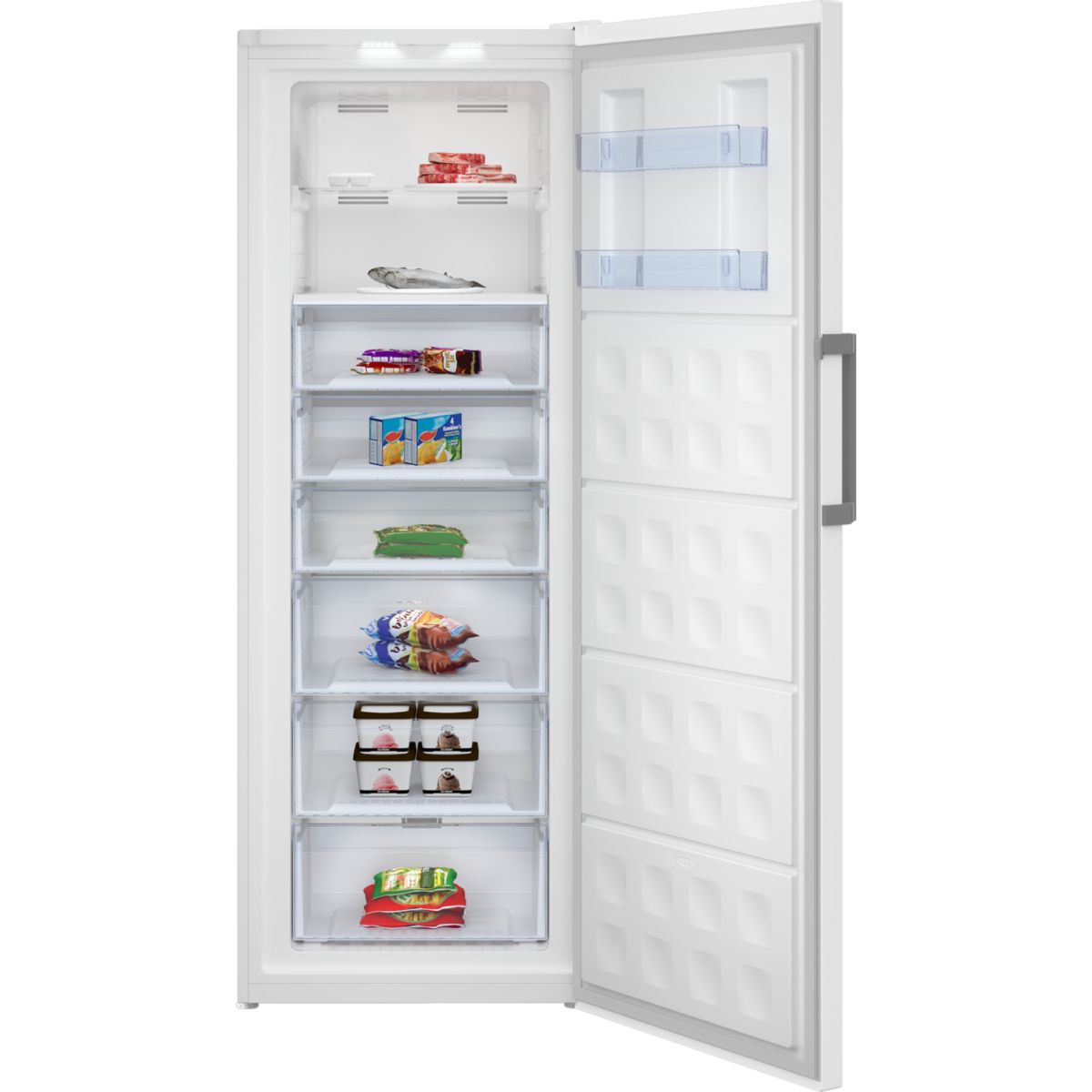Congélateur armoire RFNE448E55W couleur unique, BEKO