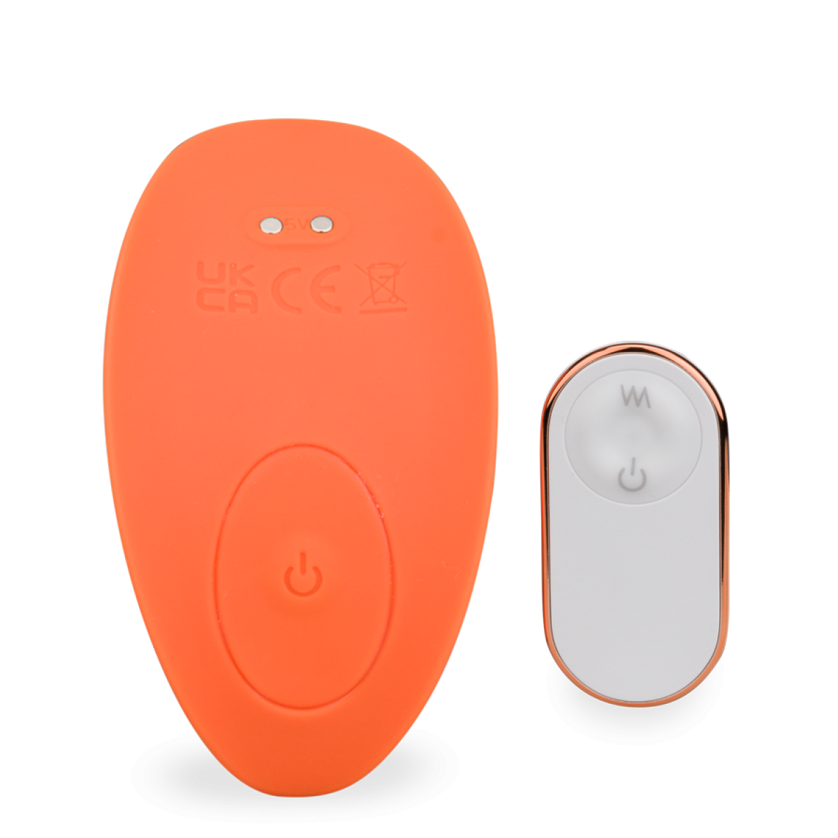 Vibromasseur télécommandé Riviera - Vibromasseur femme et couple orange, LOVE AND VIBES
