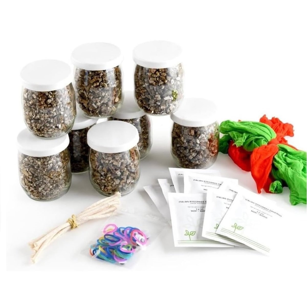 Coffret DIY - Mr Patate à faire pousser orange, RADIS ET CAPUCINE