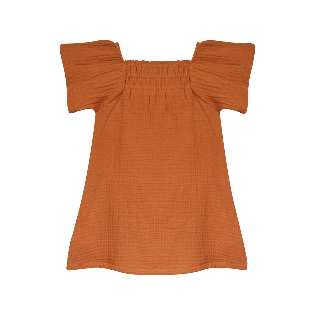 Robe nikita manches courtes les grands de sucre d'orge beige, SUCRE D'ORGE