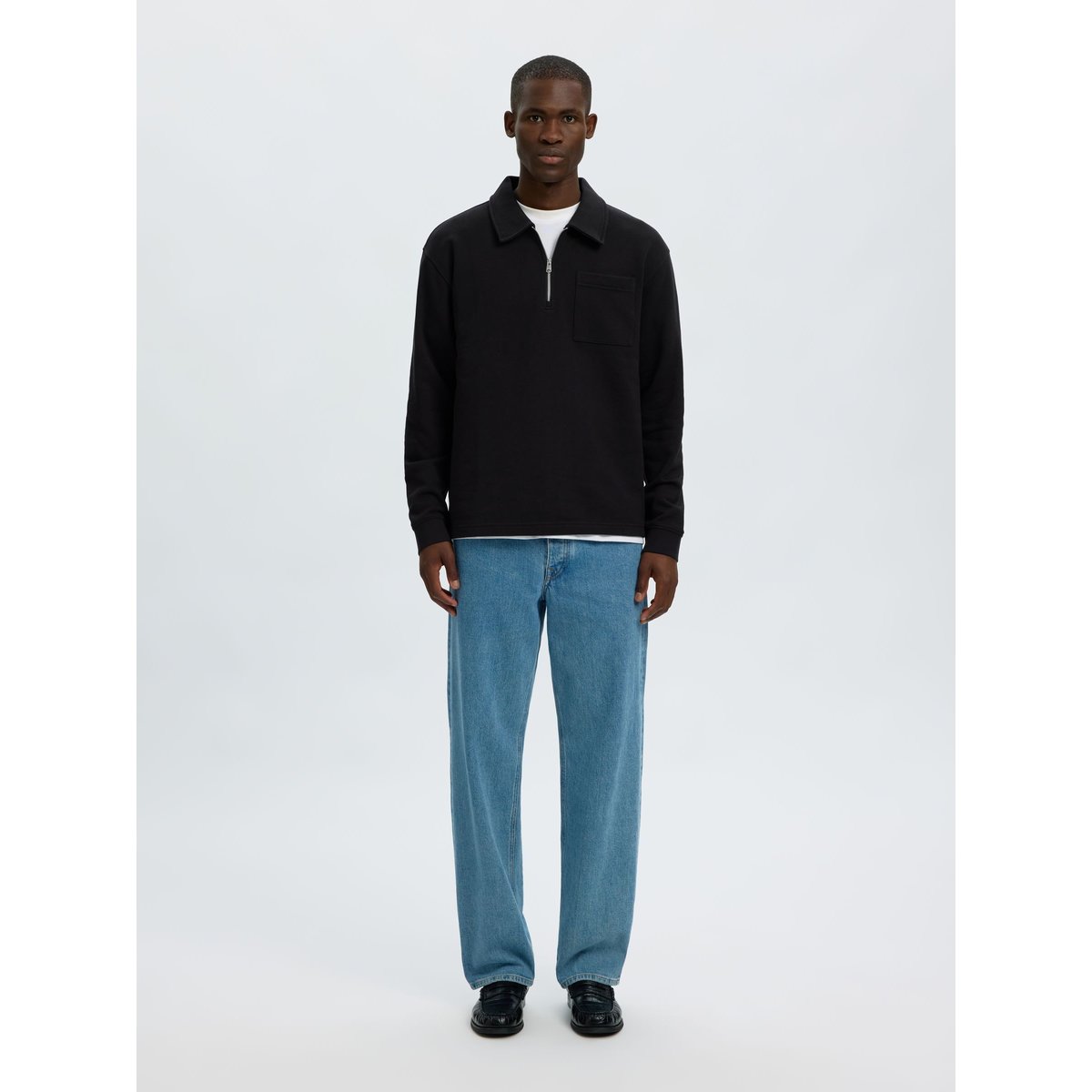 Pullover noir - black1, SELECTED