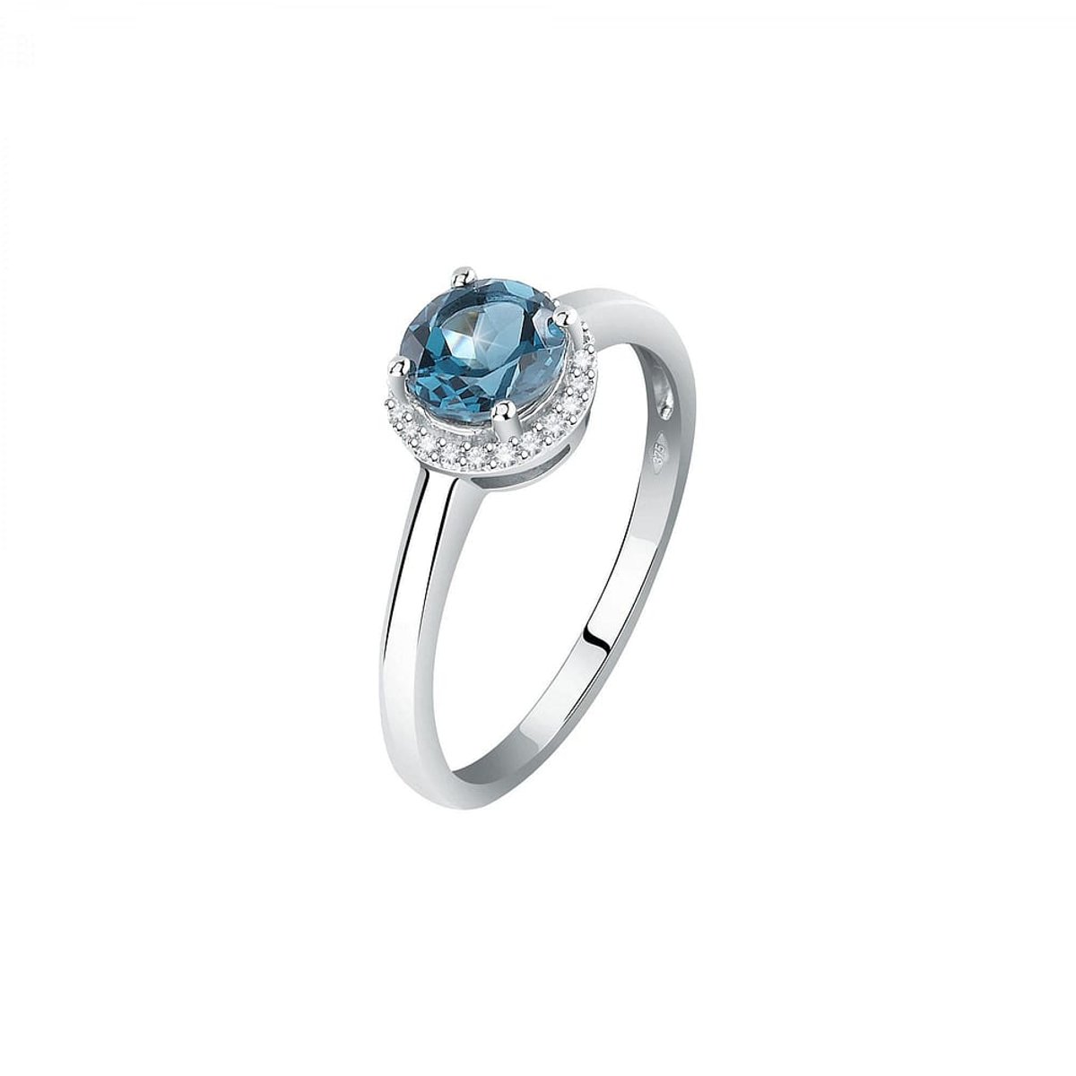 Bagues en Diamant/or 375/1000/topaze et Topaze argent, CLEOR