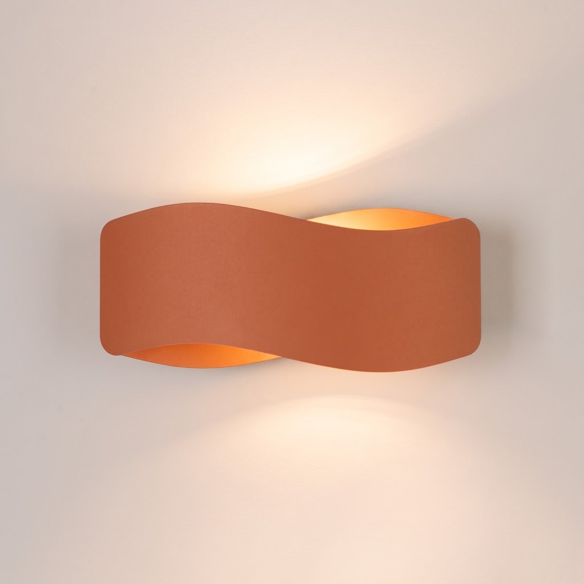 Applique murale Ocre Rouge G9 1 Tila ocre rouge, EDEN