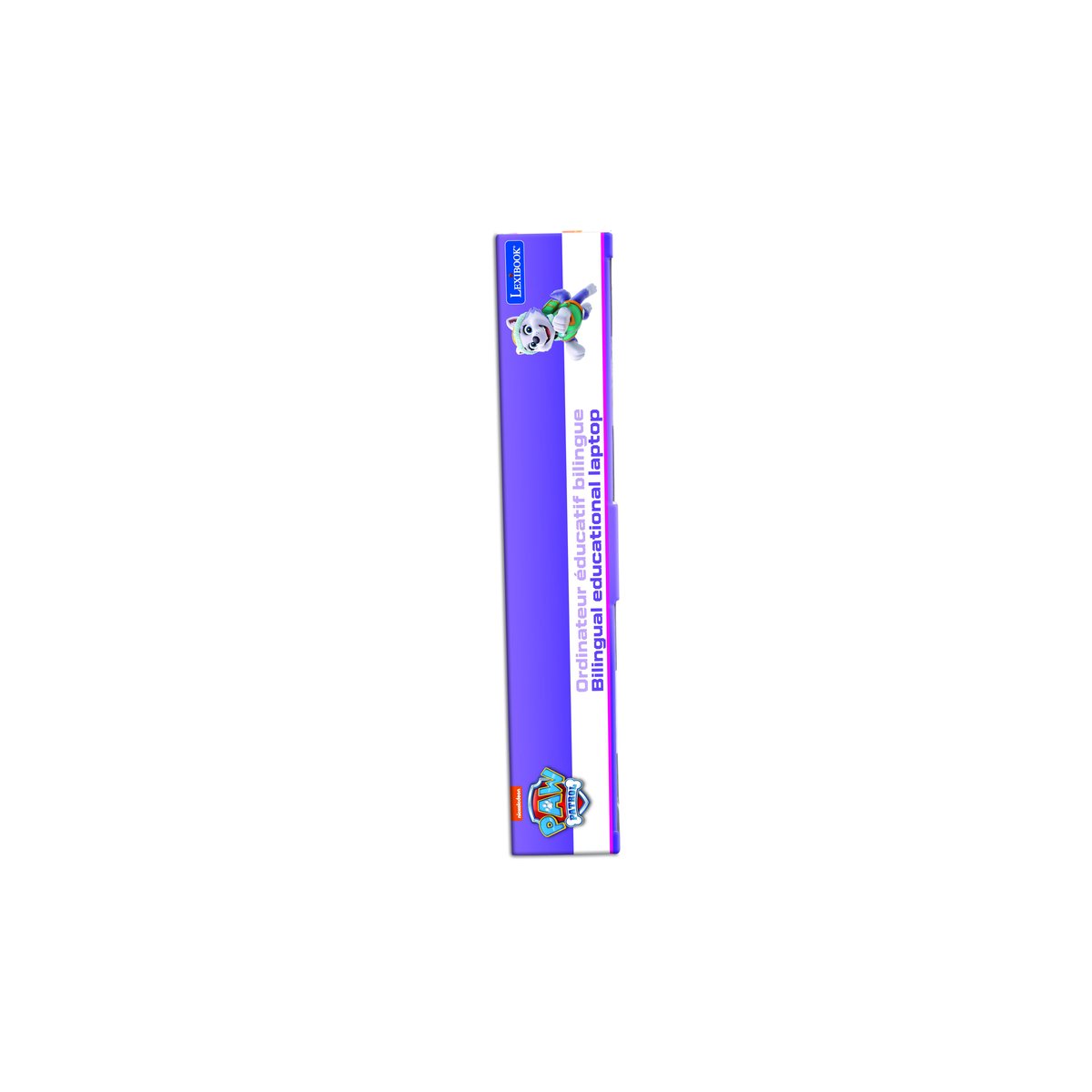 Ordinateur portable éducatif La Pat Patrouille - Français/Anglais rose, LEXIBOOK