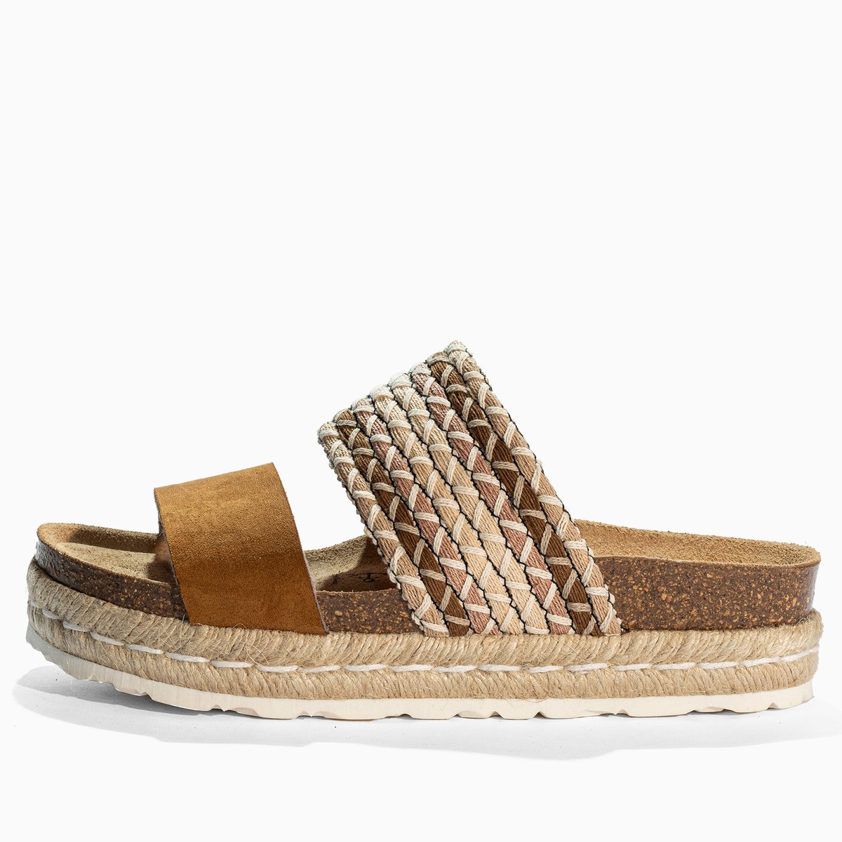 Sandales CADIX camel, BAYTON