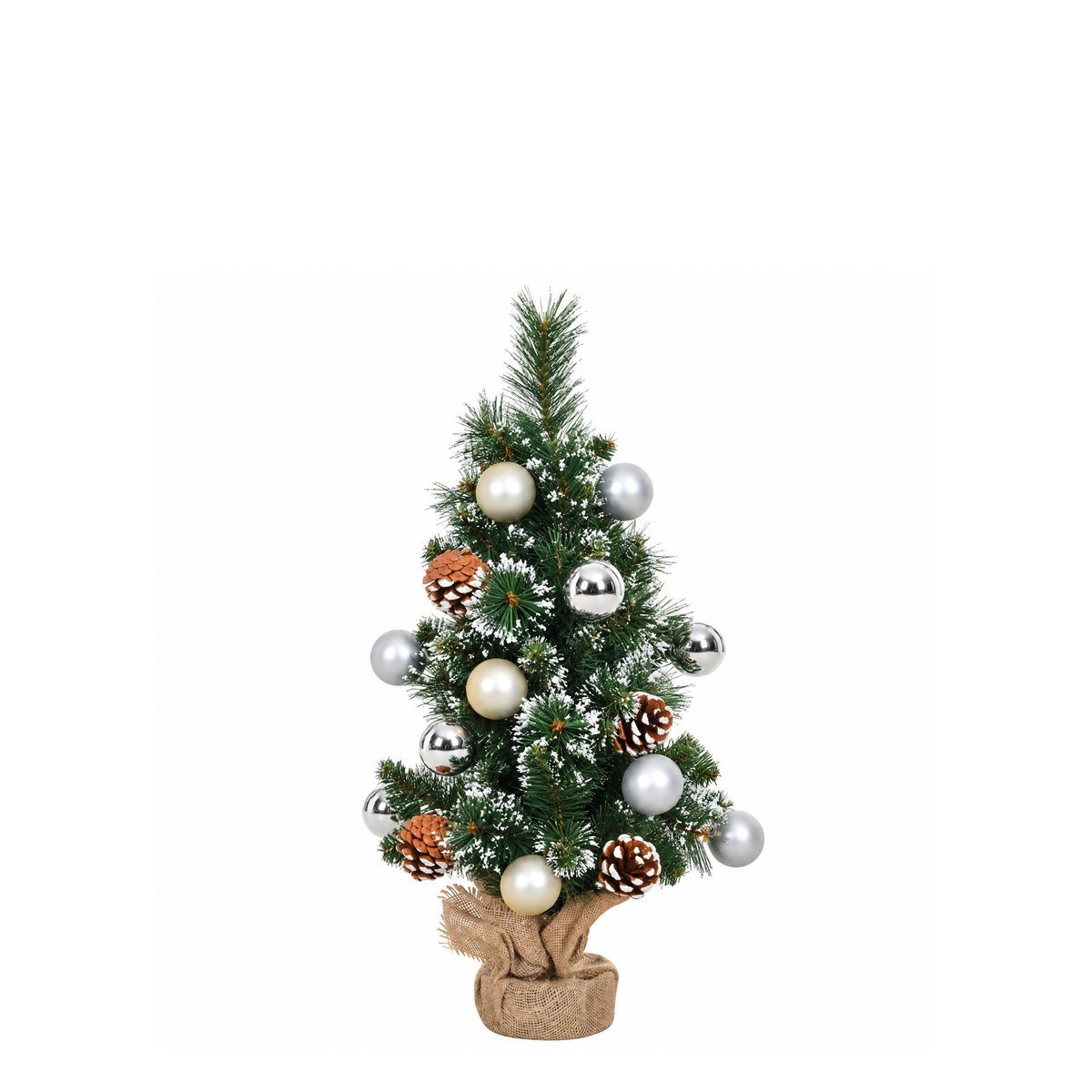 Sapin de noël décoratif artificiel H60 NOËL vert, SIA