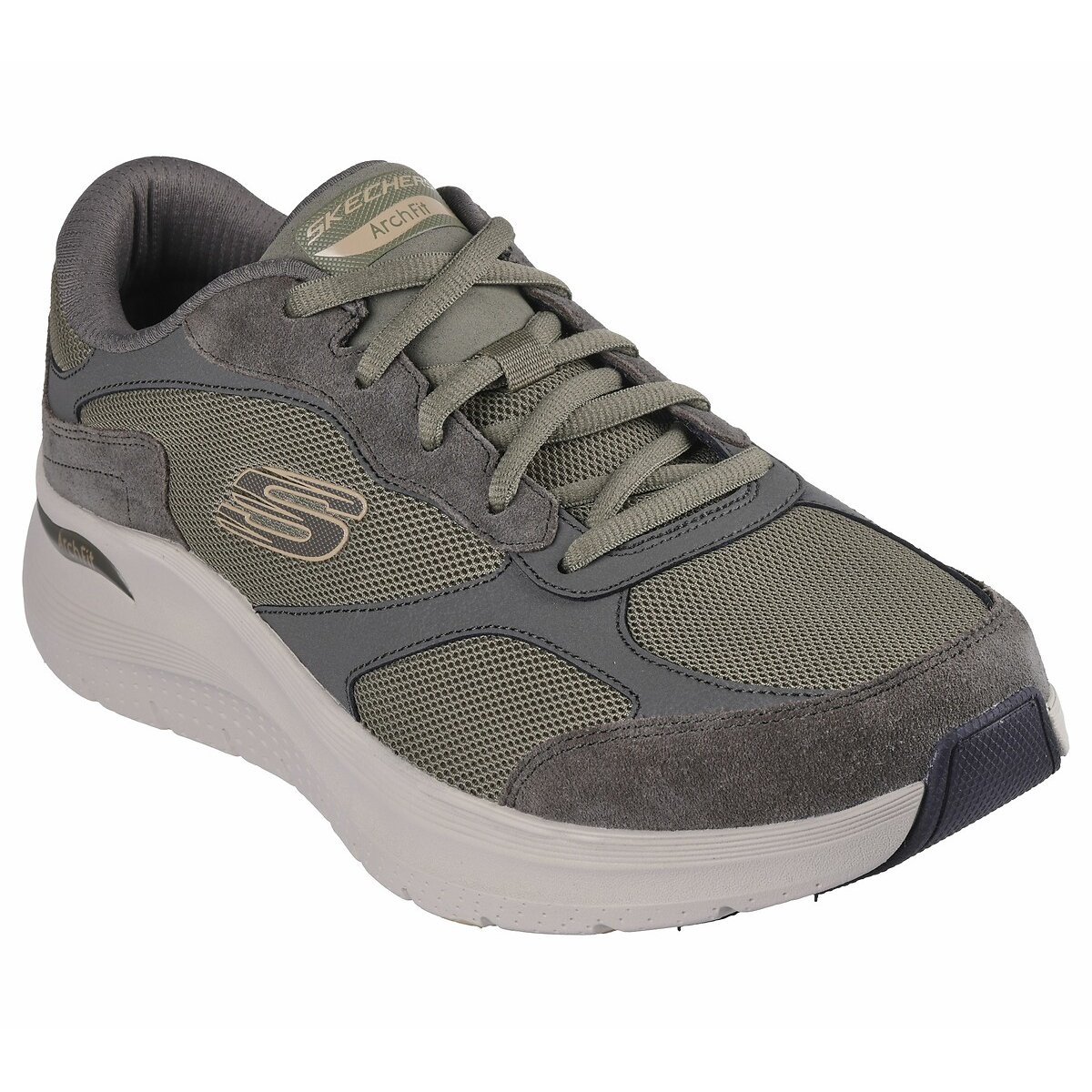 Basket Arch Fit 2.0 - The Keep olive, SKECHERS