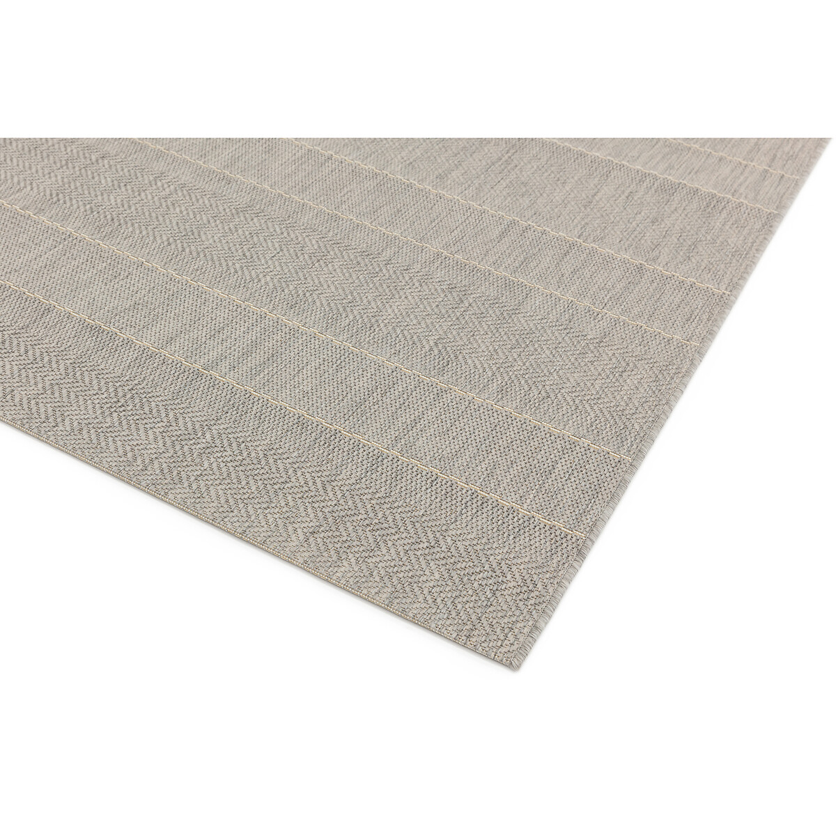 Natural Stripe Indoor/Outdoor Runner Rug beige, SO'HOME