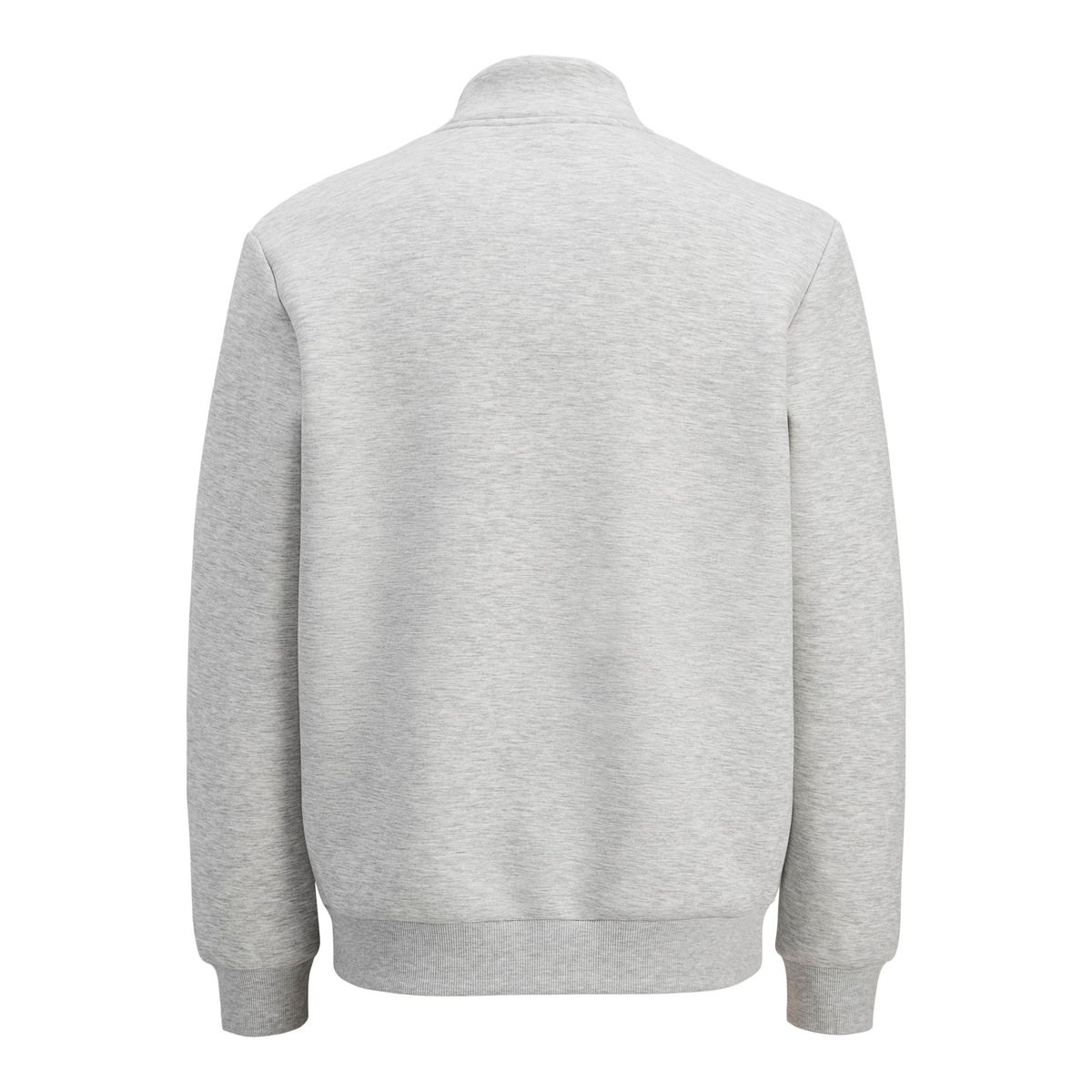 Sweat À Fermeture Éclair grise - light grey melange, JACK & JONES