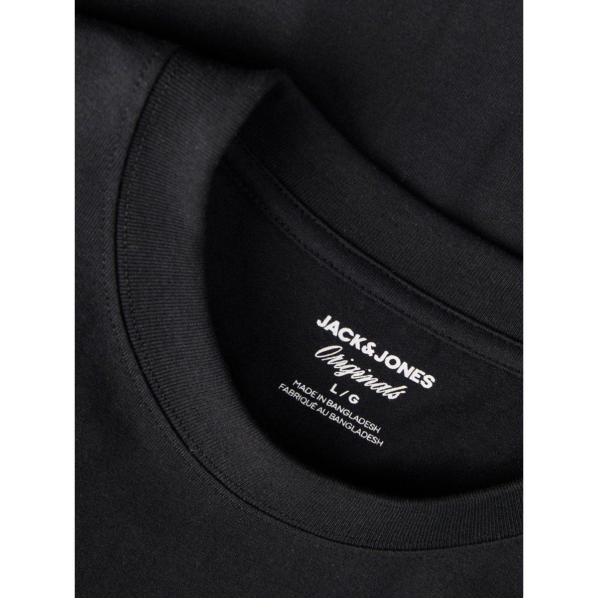 T-Shirt black 1, JACK & JONES