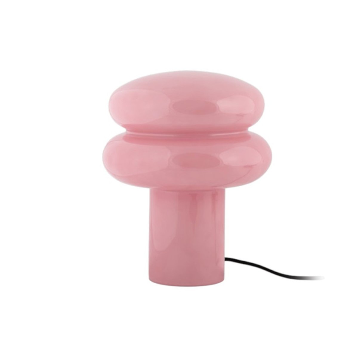 Lampe à poser design verre rose POP rose, MILLUMINE