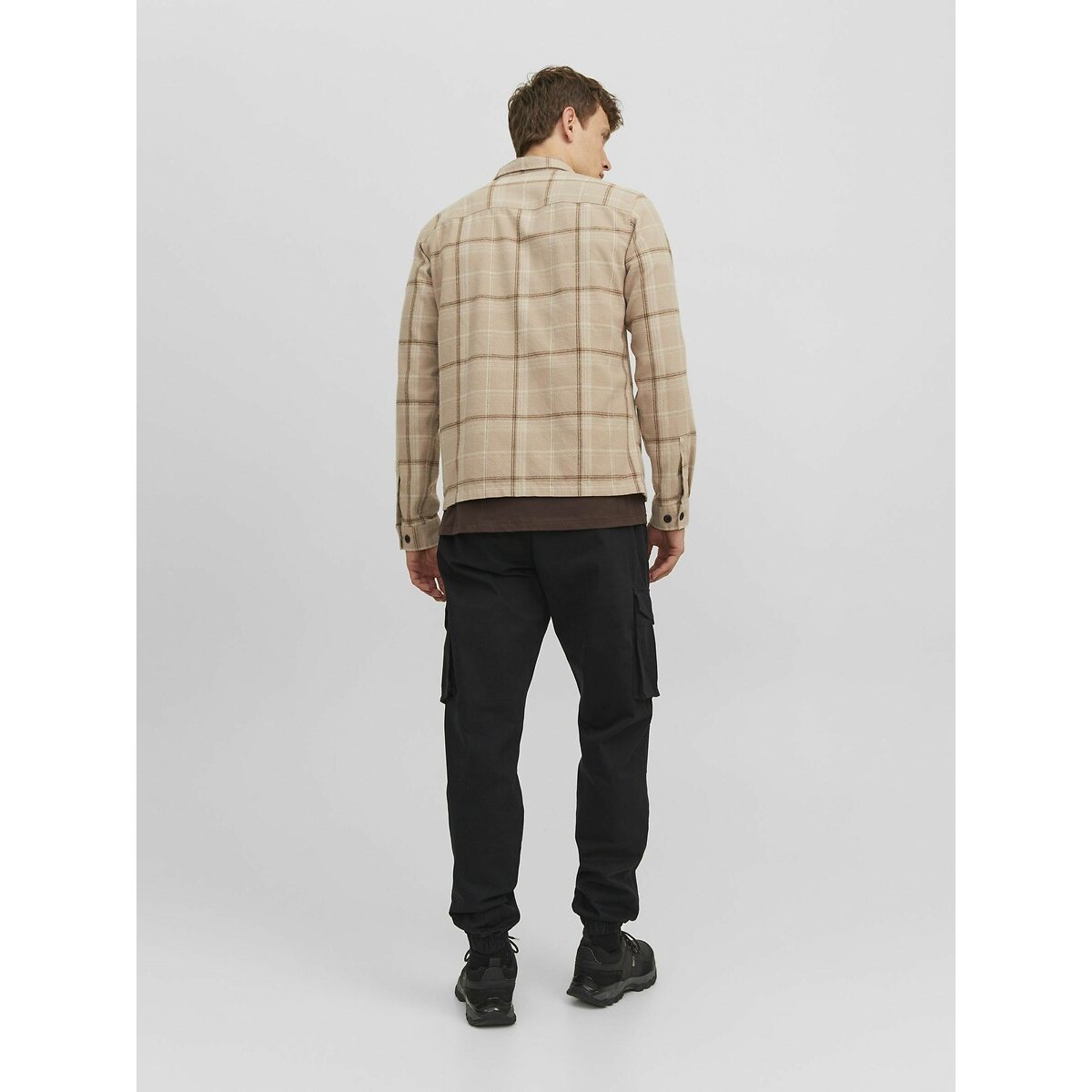 Pantalon cargo noir, JACK & JONES
