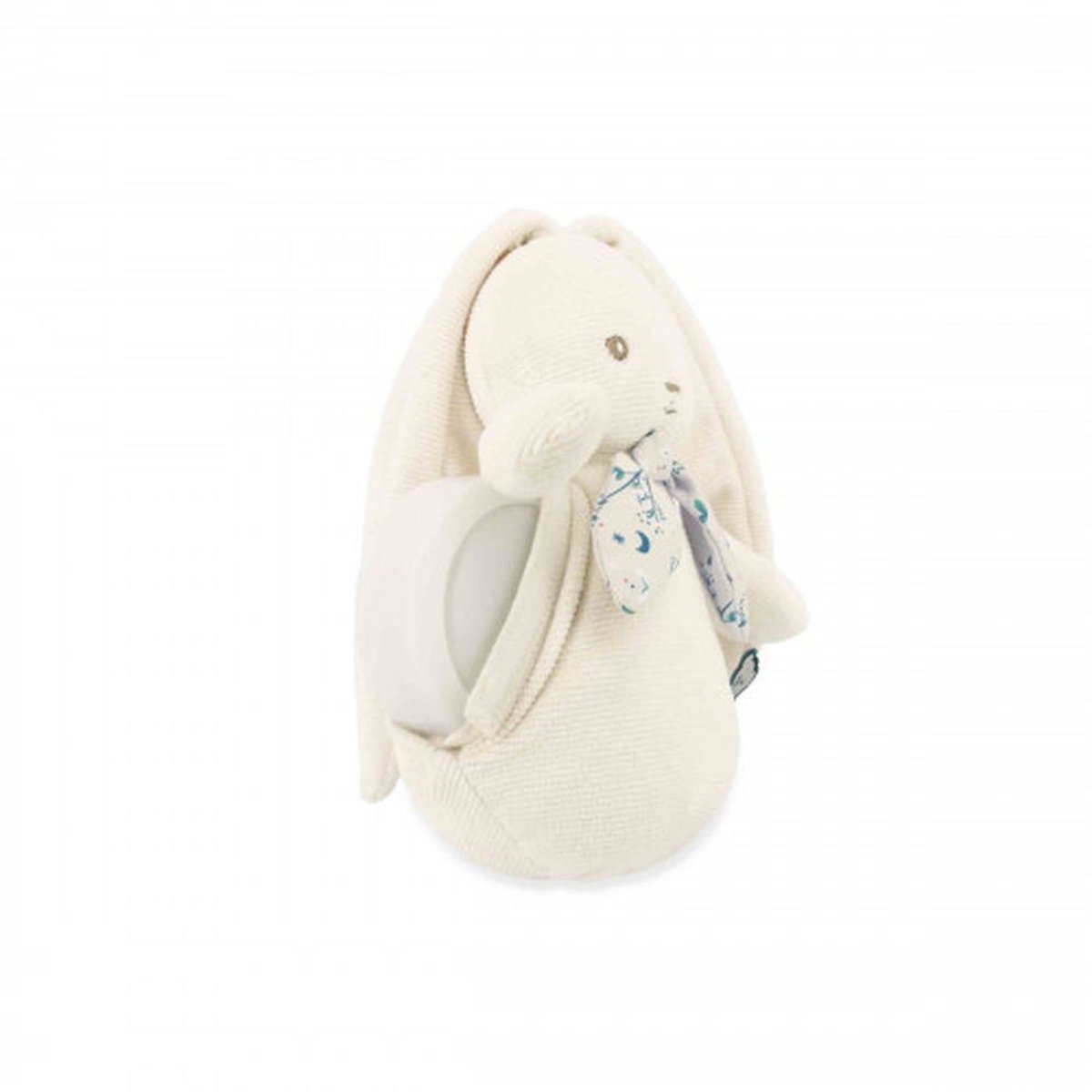 Peluche veilleuse nomade Lapin crème couleur unique, KALOO