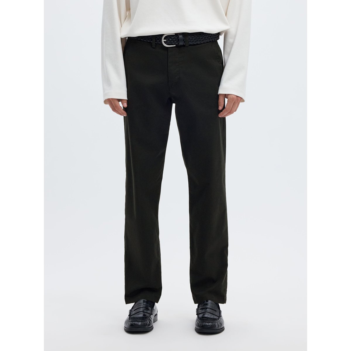 Chinos noir - black, SELECTED