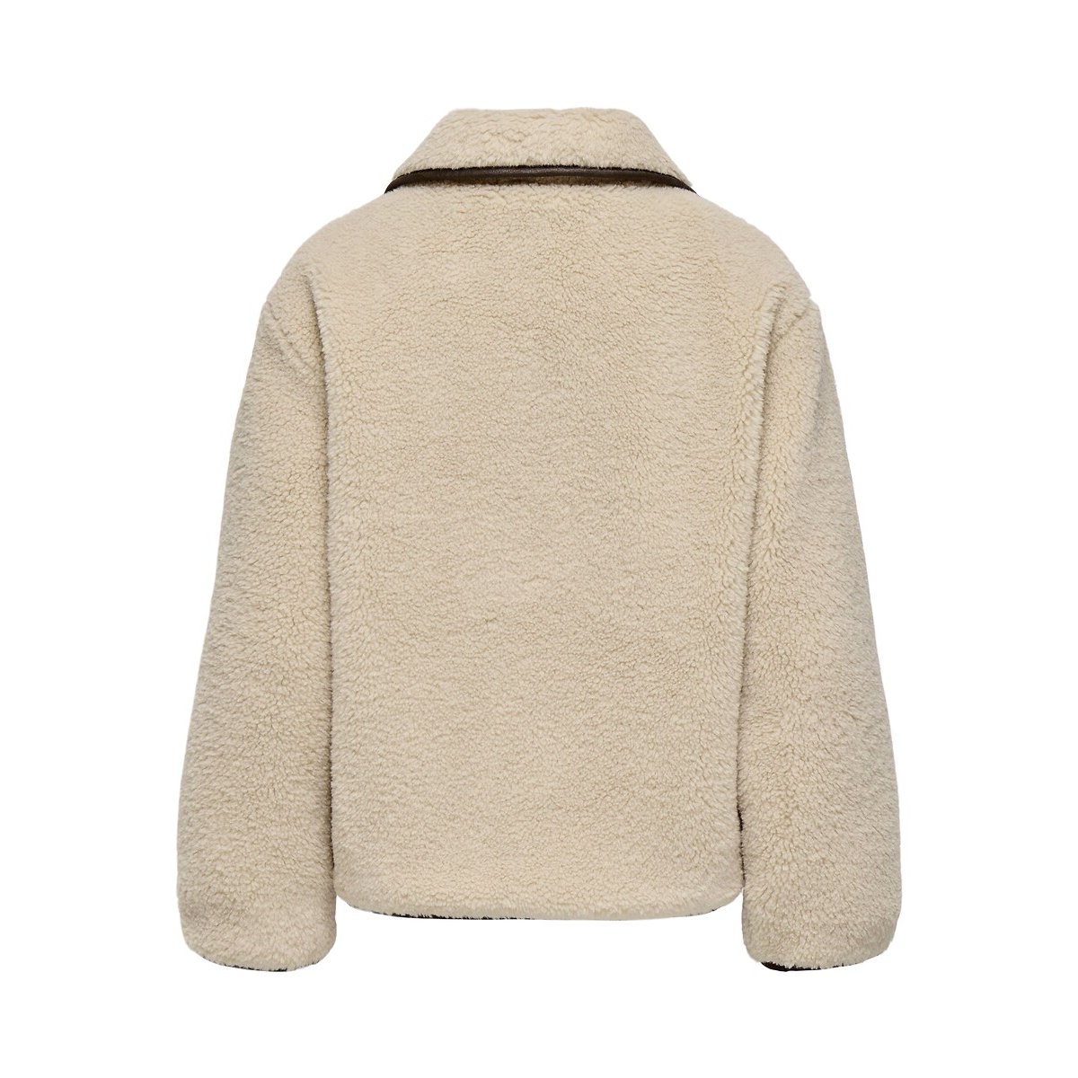 Sherpa Button-Up Coat beige, JDY
