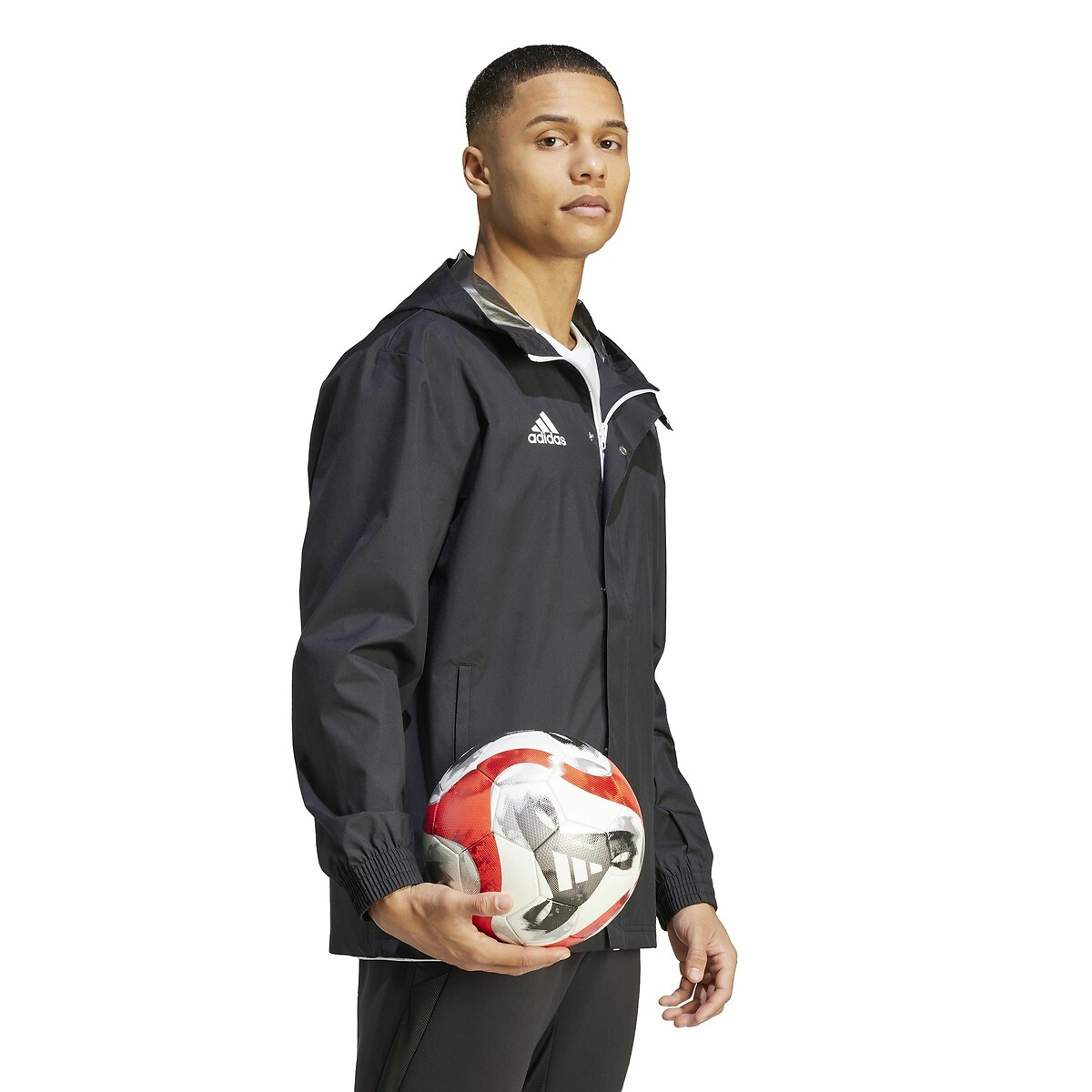 Veste toutes saisons Entrada 22 noir, adidas Performance